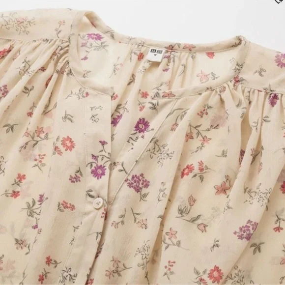 Uniqlo Joy of Print Floral Maxi Dress - Picture 9 of 11